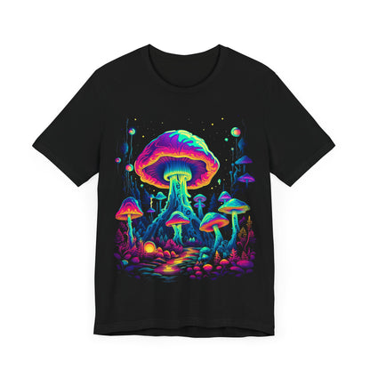 Trippy Mushroom Forest T-Shirt