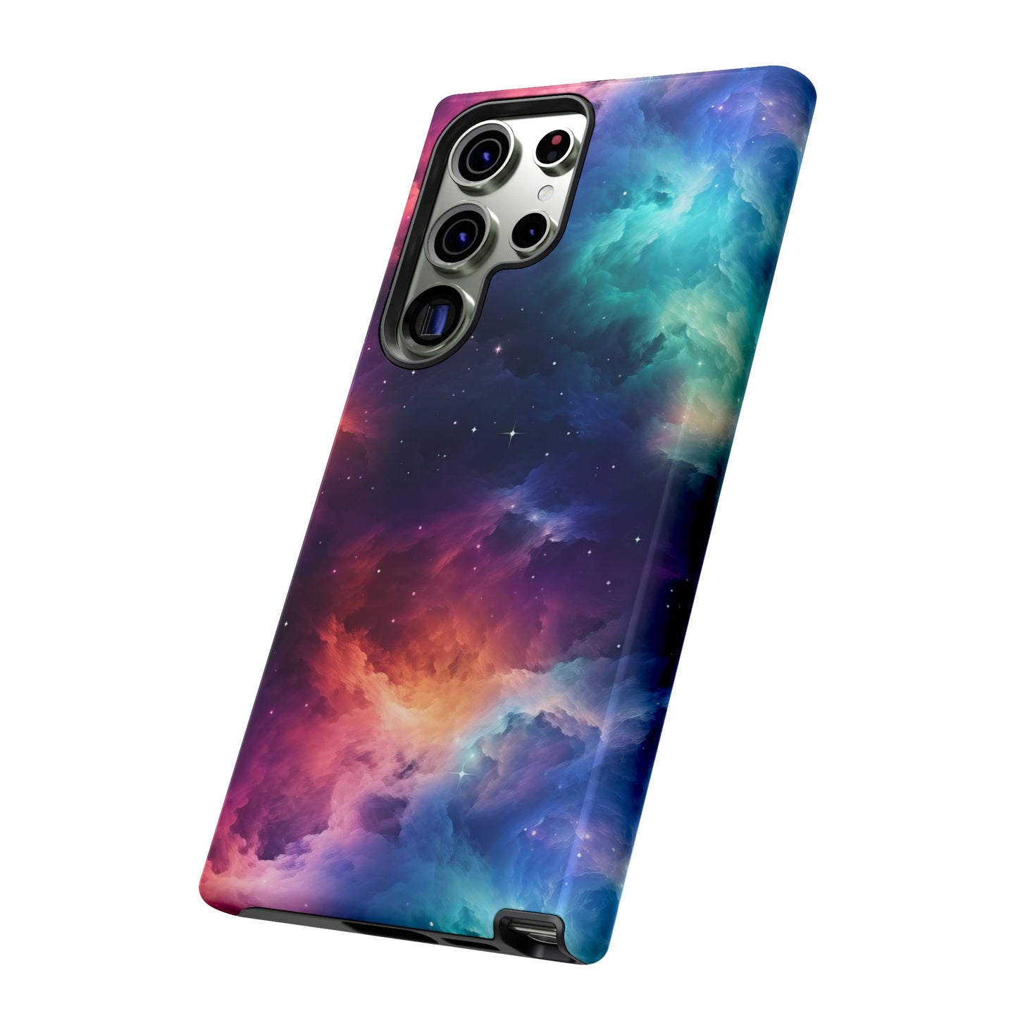 Neon Nebula Phone Case