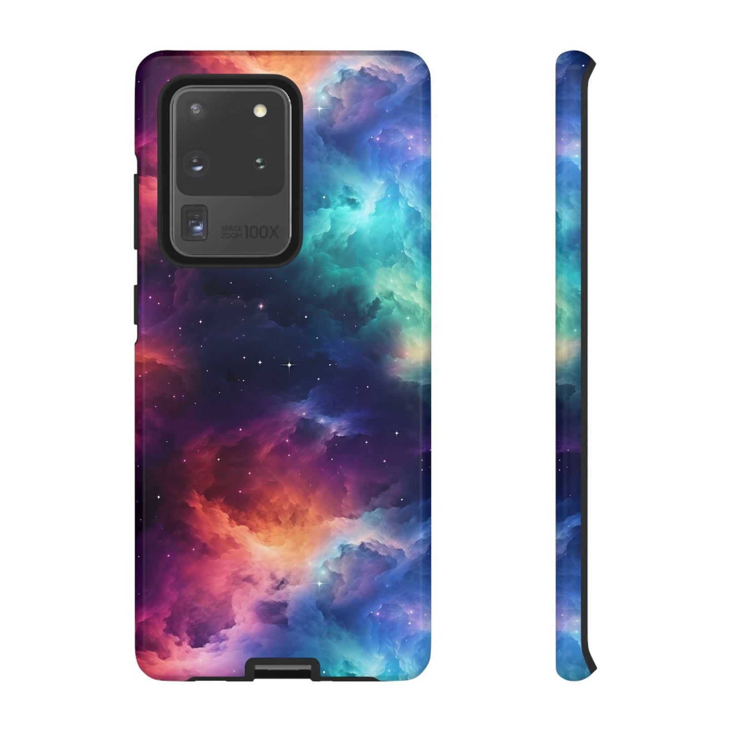 Neon Nebula Phone Case