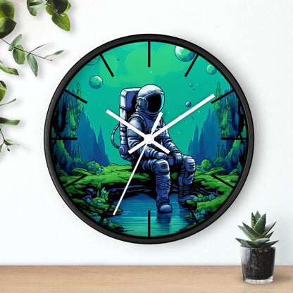 Astro Meditation Wall Clock