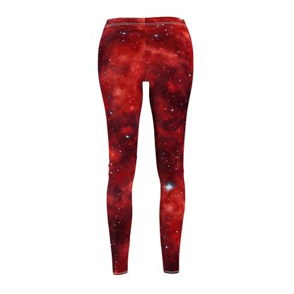 Scarlet Starscape Casual Leggings