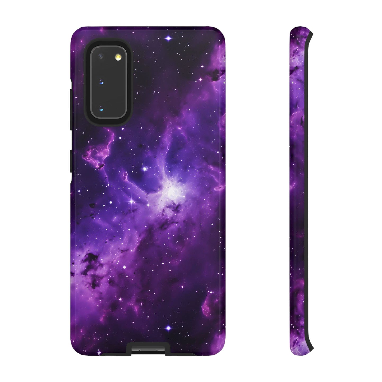 Vivid Purple Space Phone Case