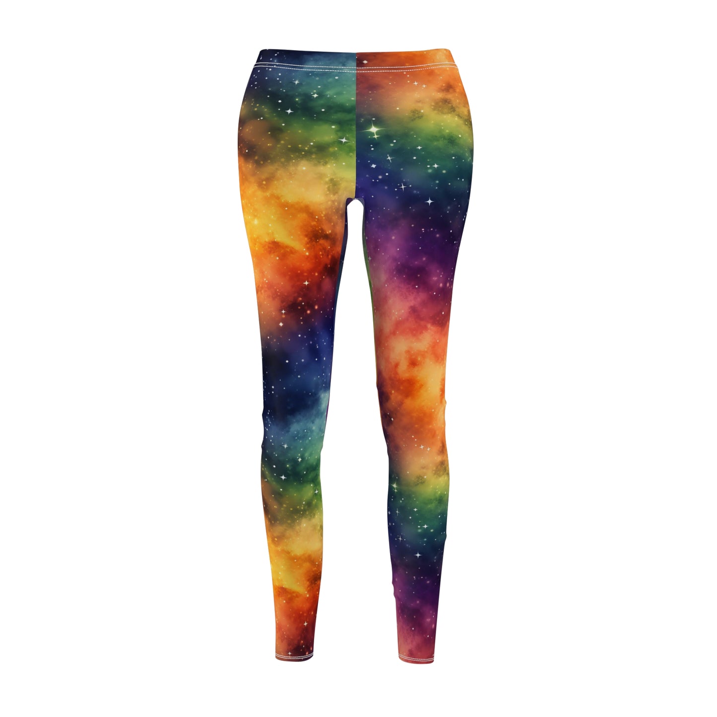 Rainbow Space Casual Leggings