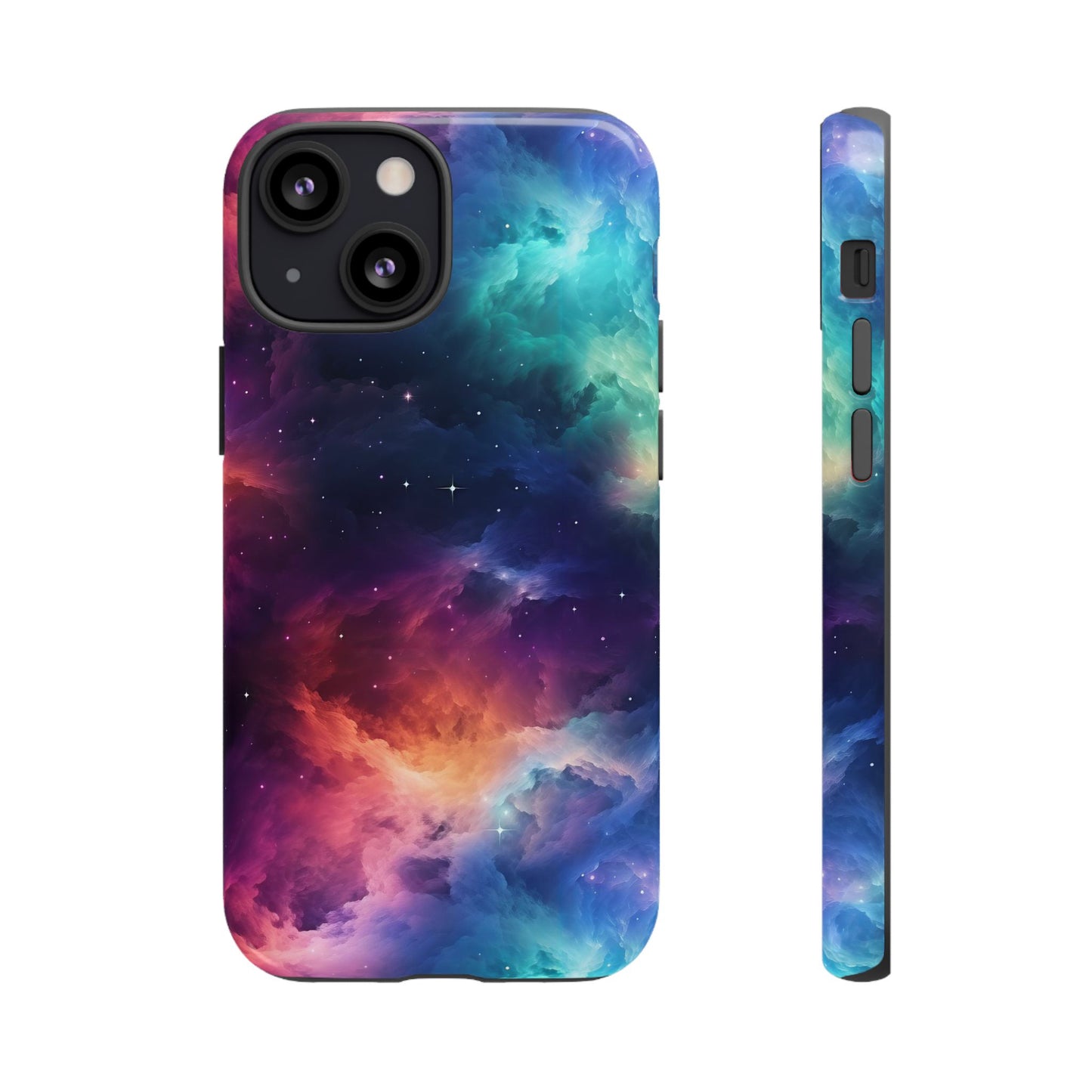 Neon Nebula Phone Case