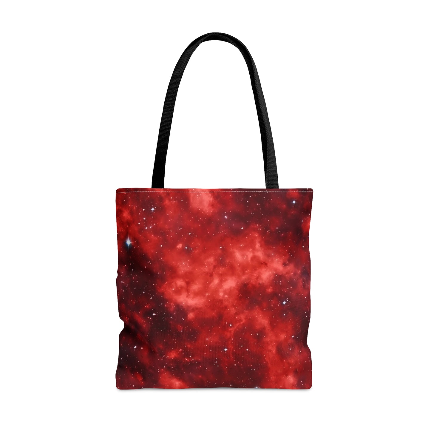 Scarlet Starscape Tote Bag