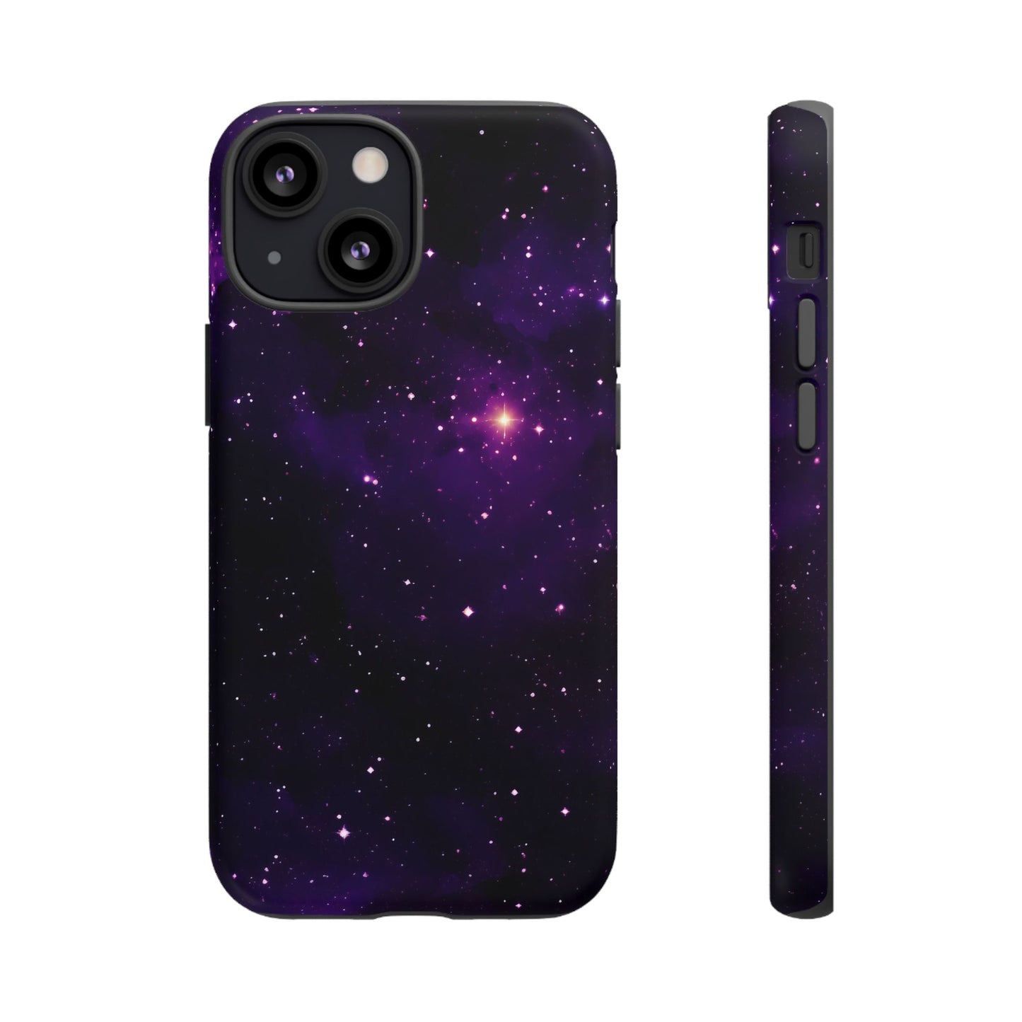 Dark Purple Space Phone Case