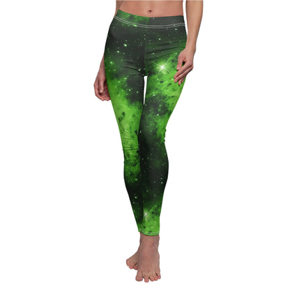 Lime Space Casual Leggings