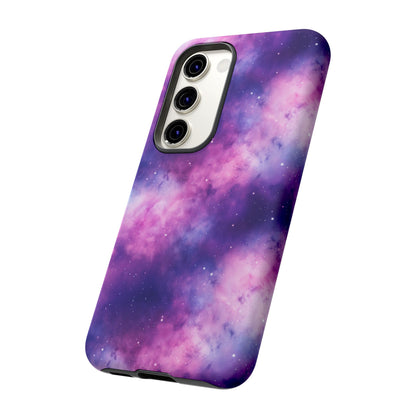 Soft Purple Nebula Phone Case