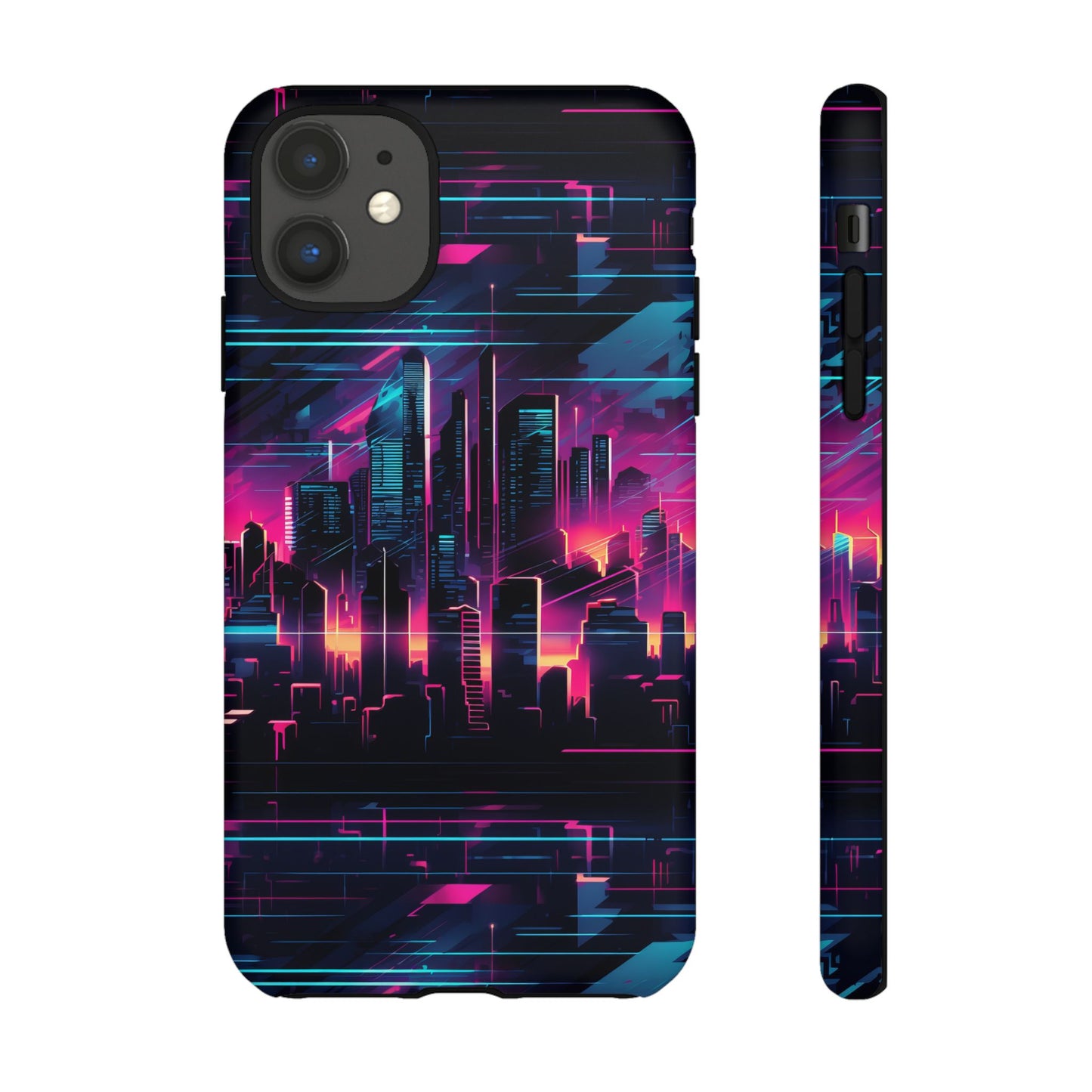 Synthwave Skyline Phone Case