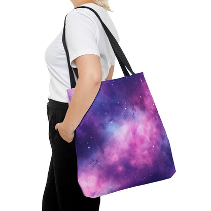 Soft Purple Nebula Tote Bag