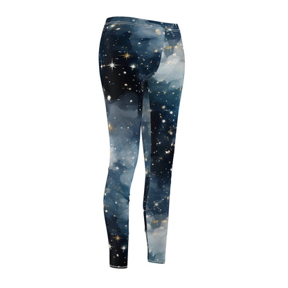 Icy Galaxy Women's Casual Leggings