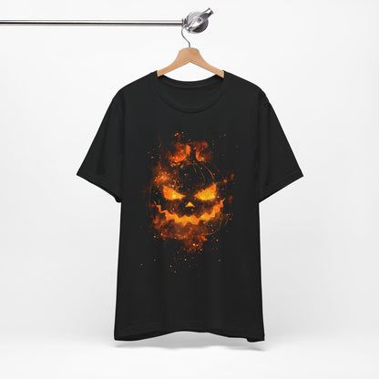 Nebulous Jack-o'-Lantern Halloween T-Shirt