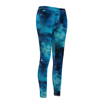 Cerulean Starscape Casual Leggings