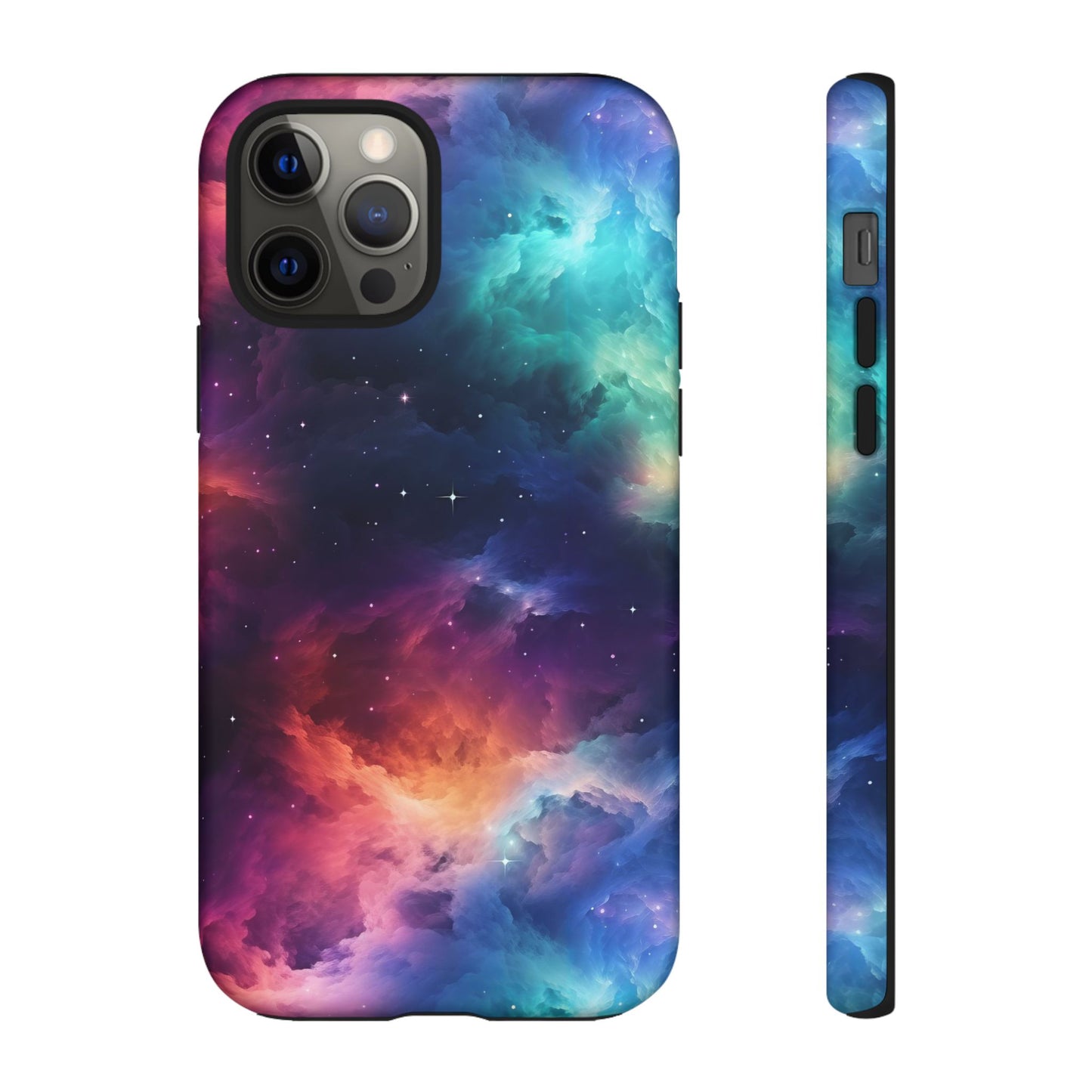 Neon Nebula Phone Case