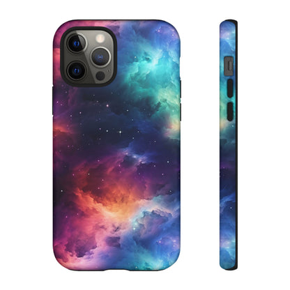 Neon Nebula Phone Case