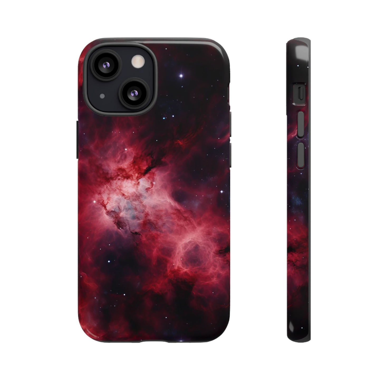 Crimson Nebulae Phone Case