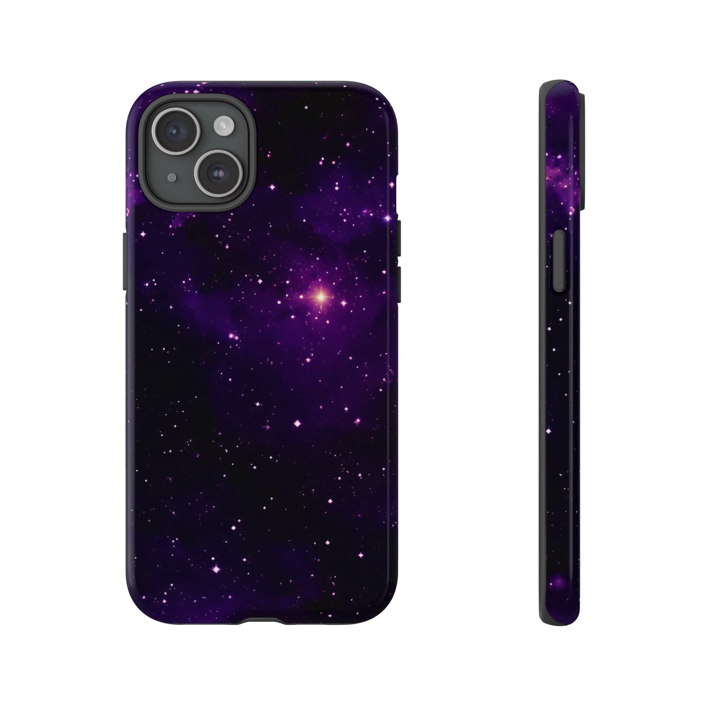 Dark Purple Space Phone Case