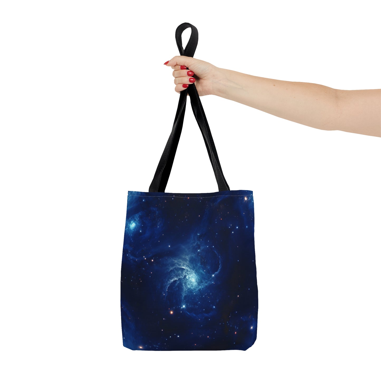 Blue Nebula Cluster Tote Bag