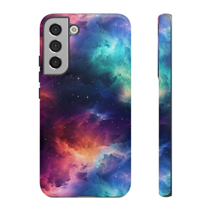 Neon Nebula Phone Case