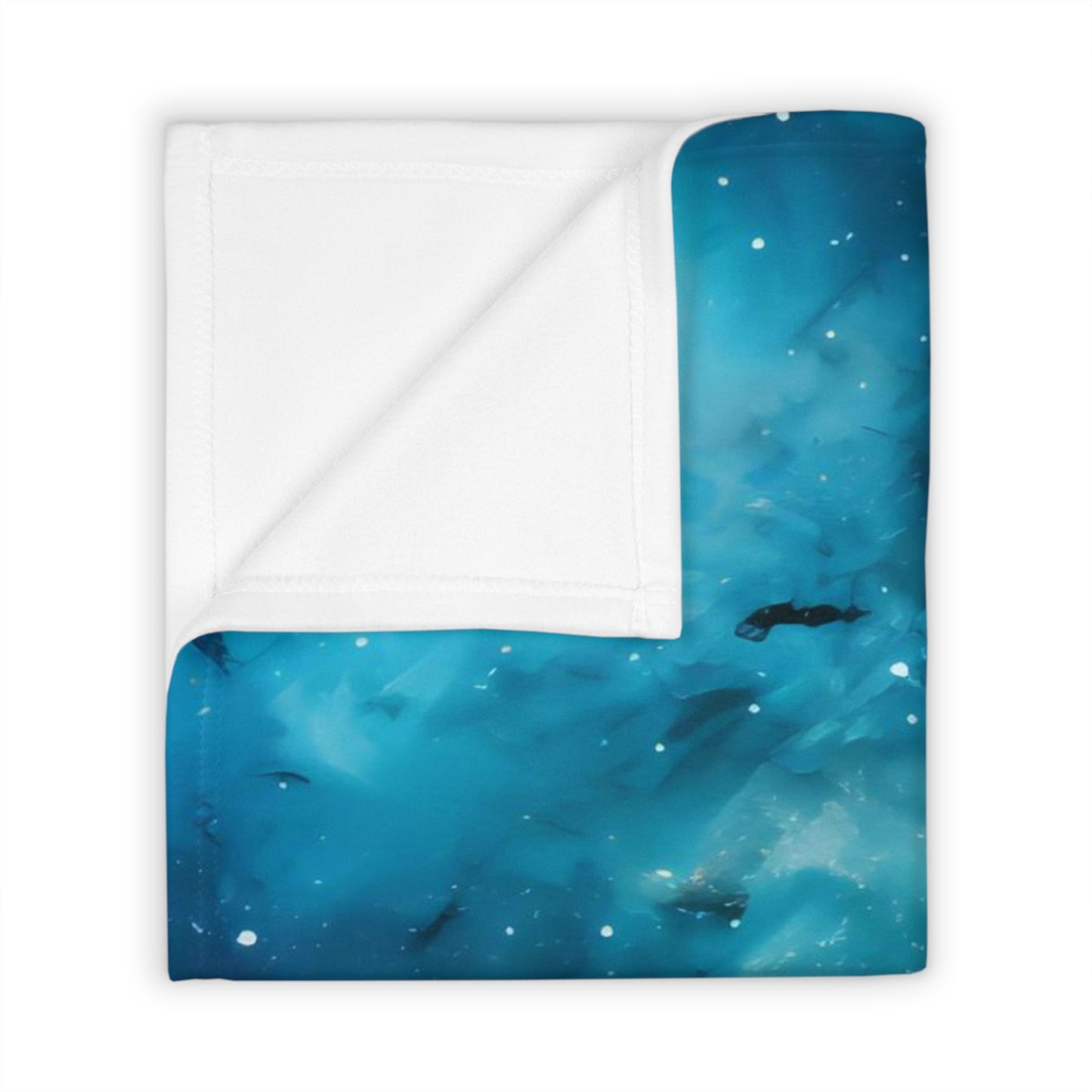 Cerulean Starscape Throw Blanket