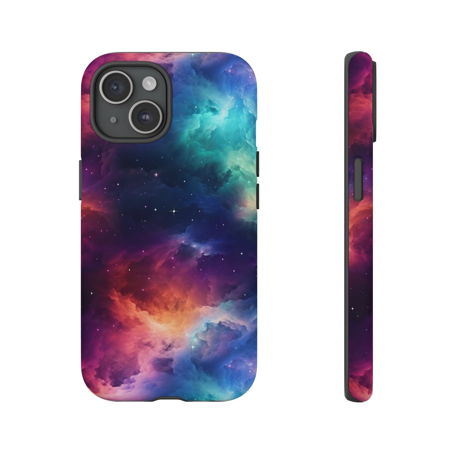 Neon Nebula Phone Case