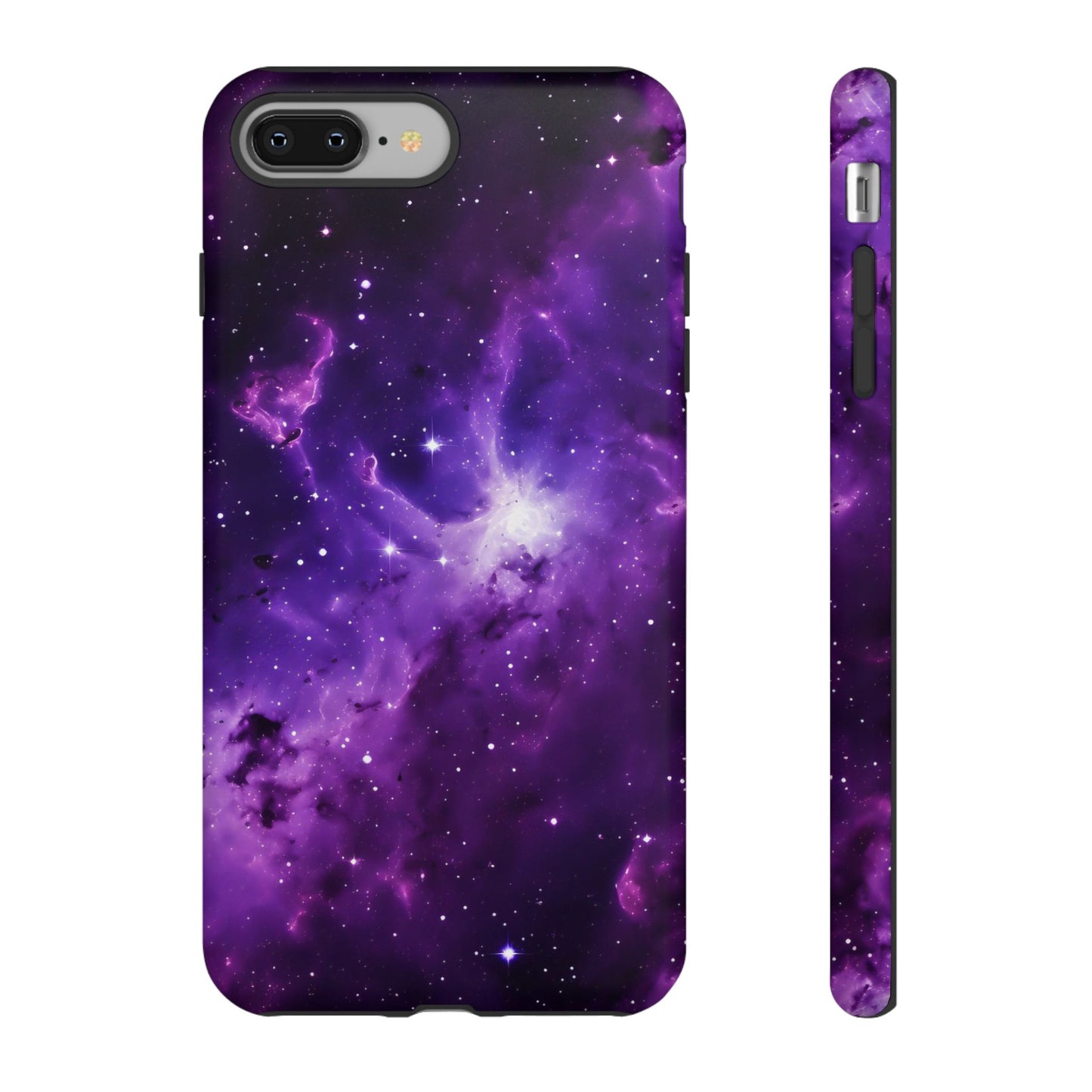 Vivid Purple Space Phone Case