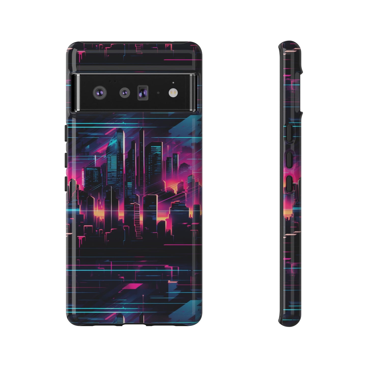 Synthwave Skyline Phone Case