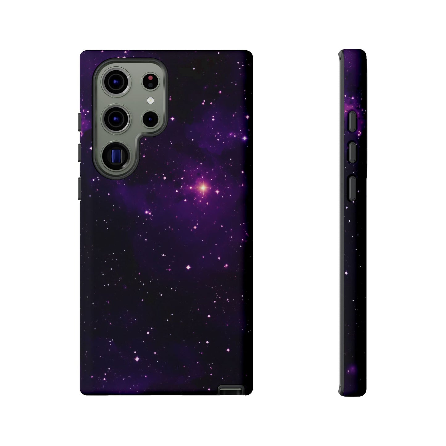 Dark Purple Space Phone Case