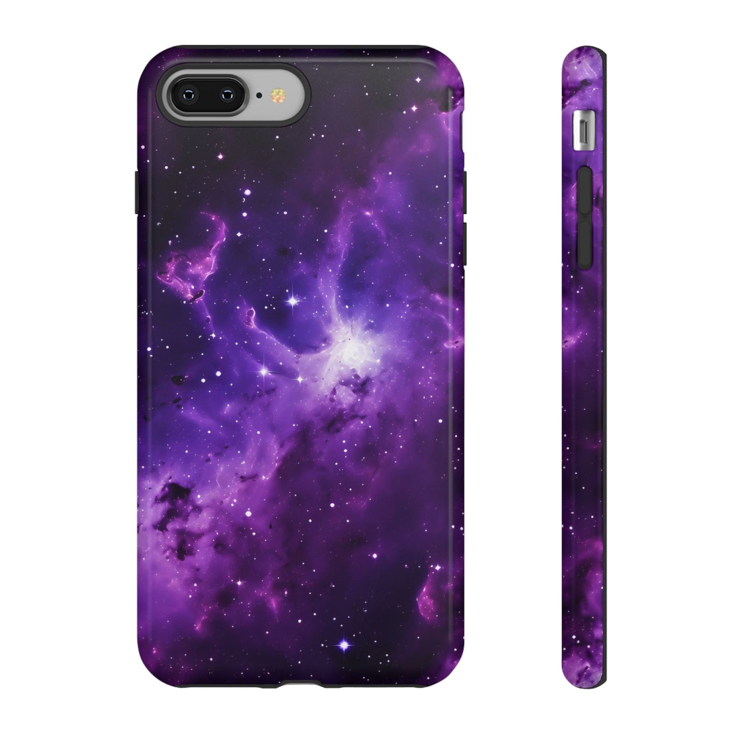 Vivid Purple Space Phone Case