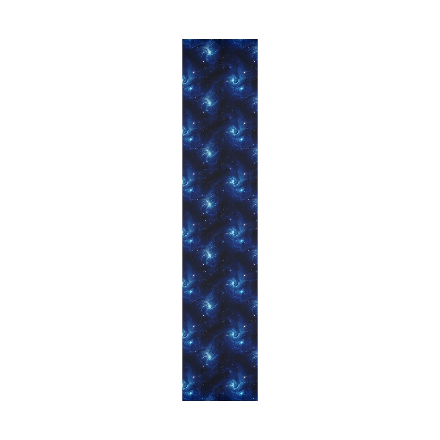 Blue Nebula Cluster Wrapping Paper