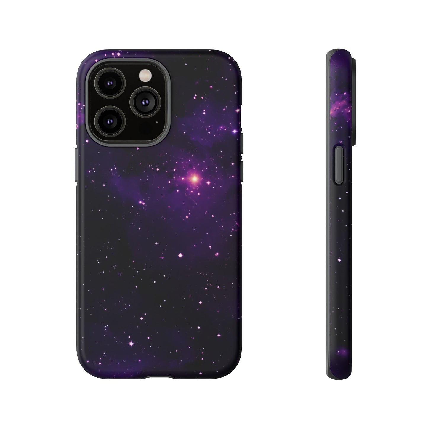 Dark Purple Space Phone Case