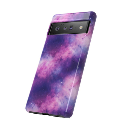 Soft Purple Nebula Phone Case