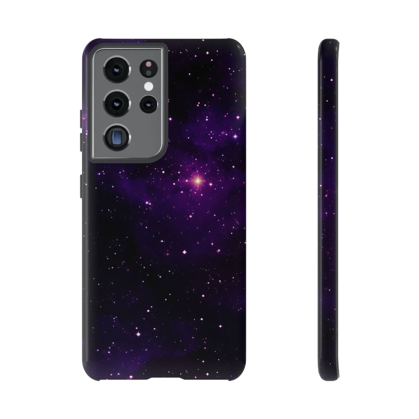 Dark Purple Space Phone Case