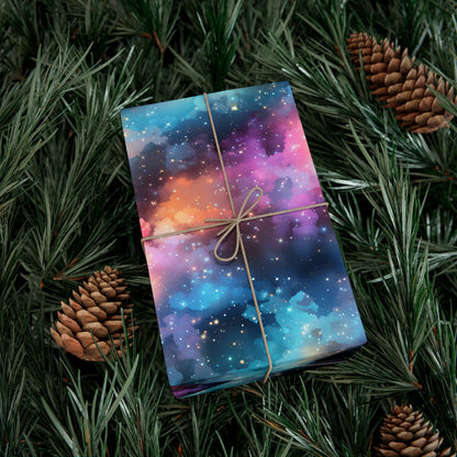 Ethereal Stars Wrapping Paper