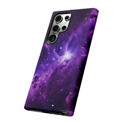 Vivid Purple Space Phone Case