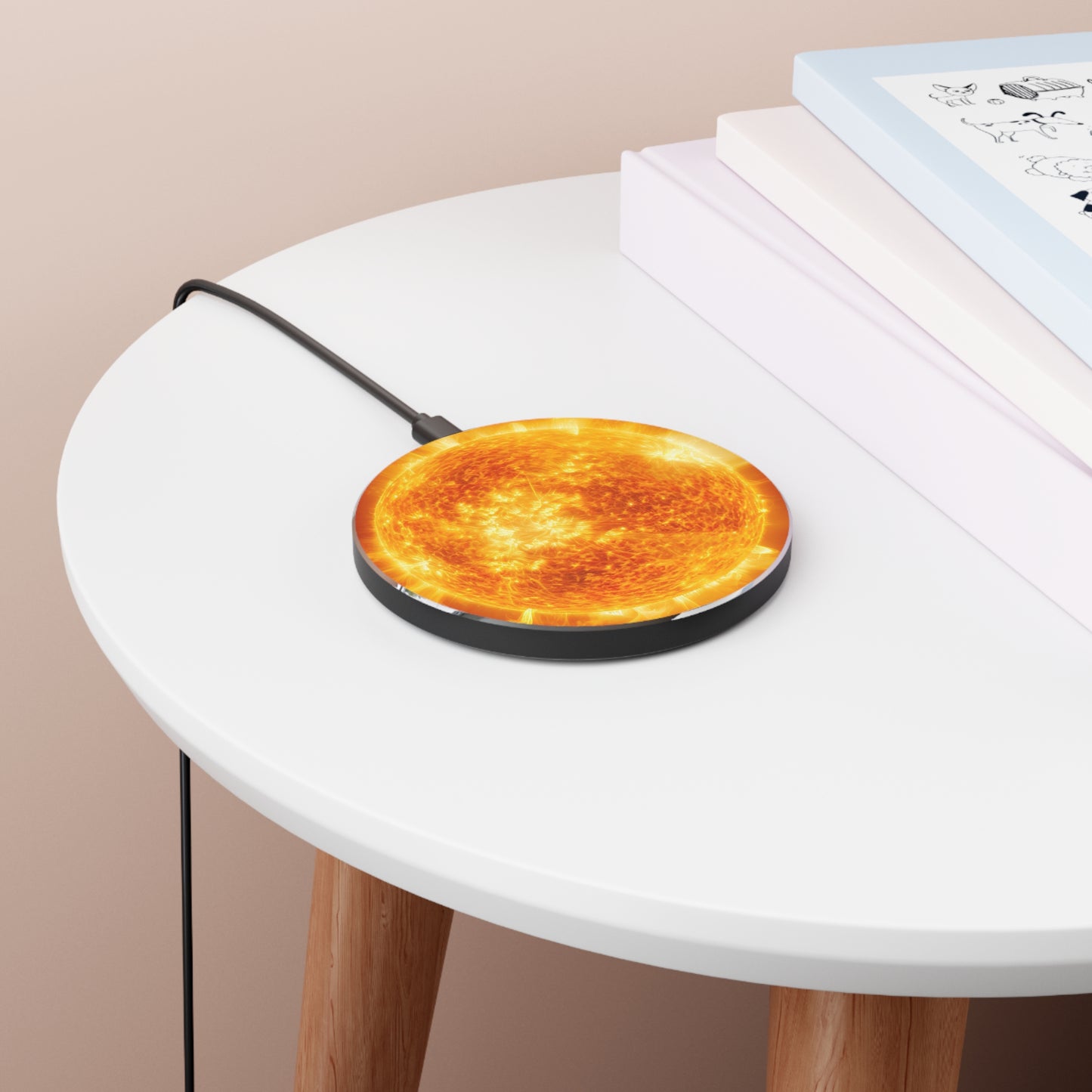 Solar Power Wireless Charger