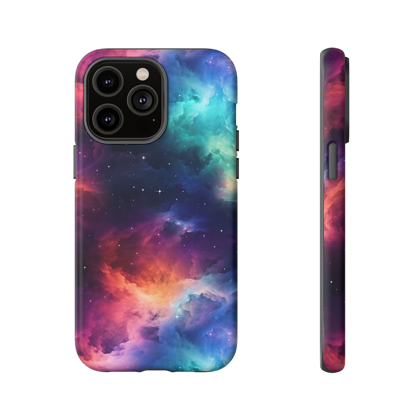 Neon Nebula Phone Case