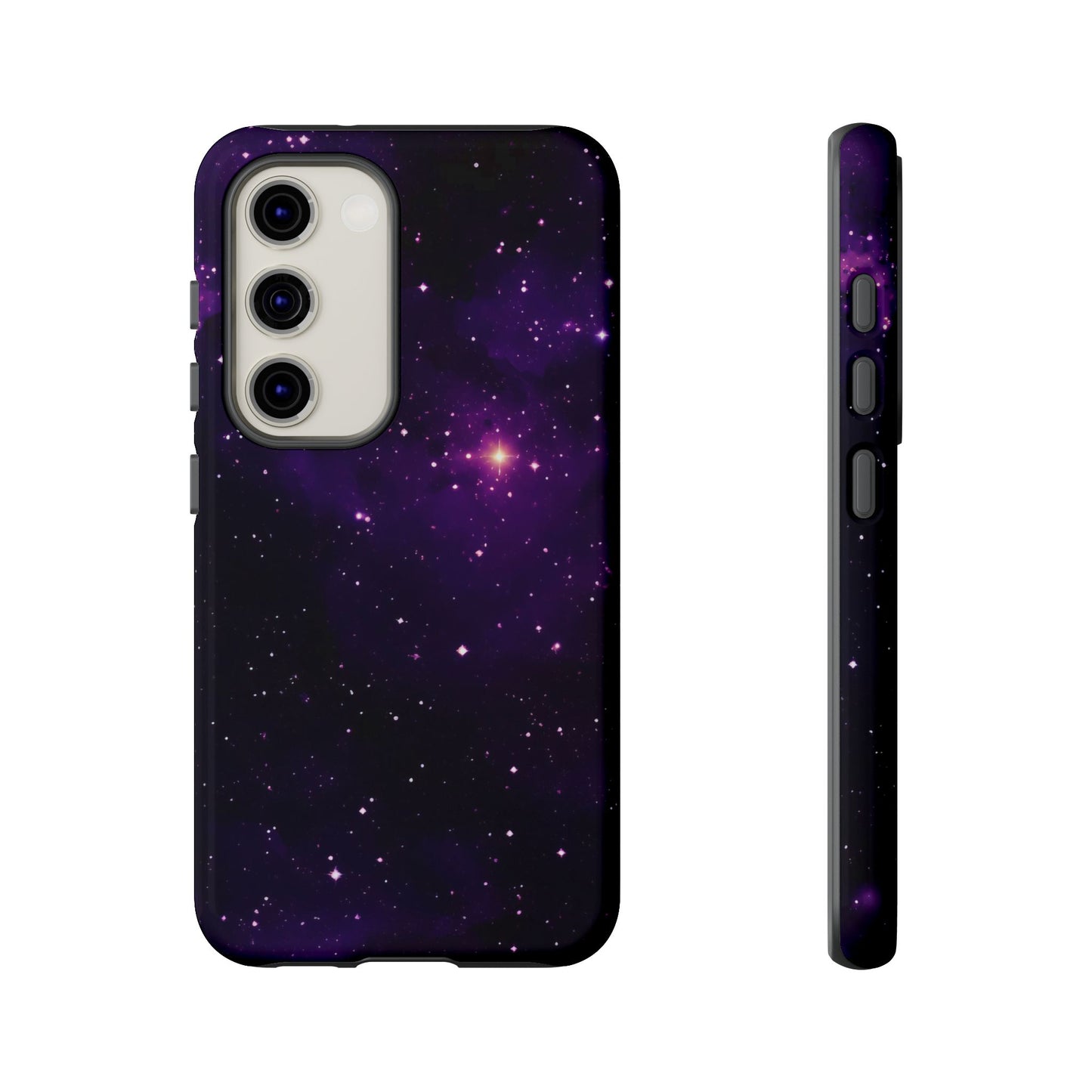 Dark Purple Space Phone Case