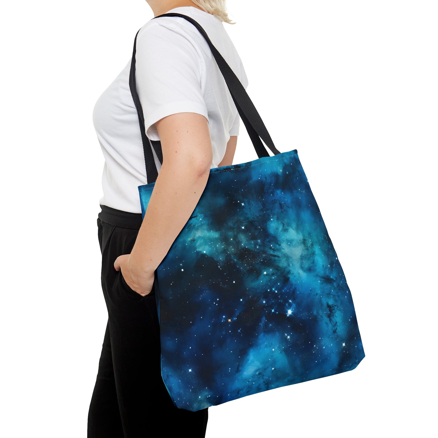 Cerulean Starscape Tote Bag