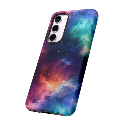 Neon Nebula Phone Case