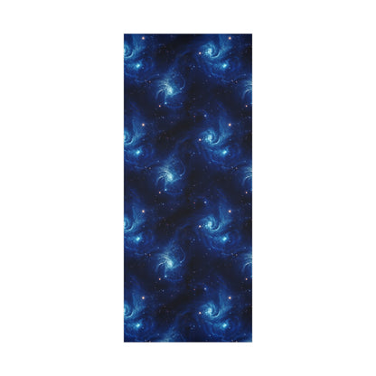 Blue Nebula Cluster Wrapping Paper