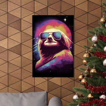 Cool Sloth Poster