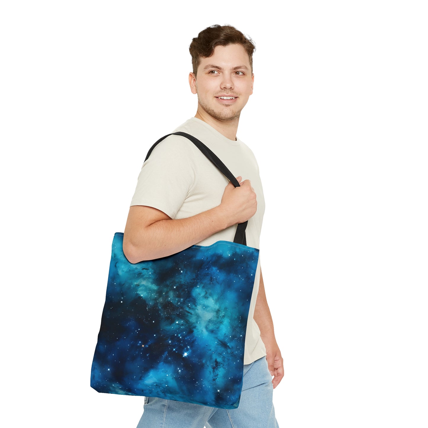 Cerulean Starscape Tote Bag