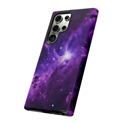 Vivid Purple Space Phone Case