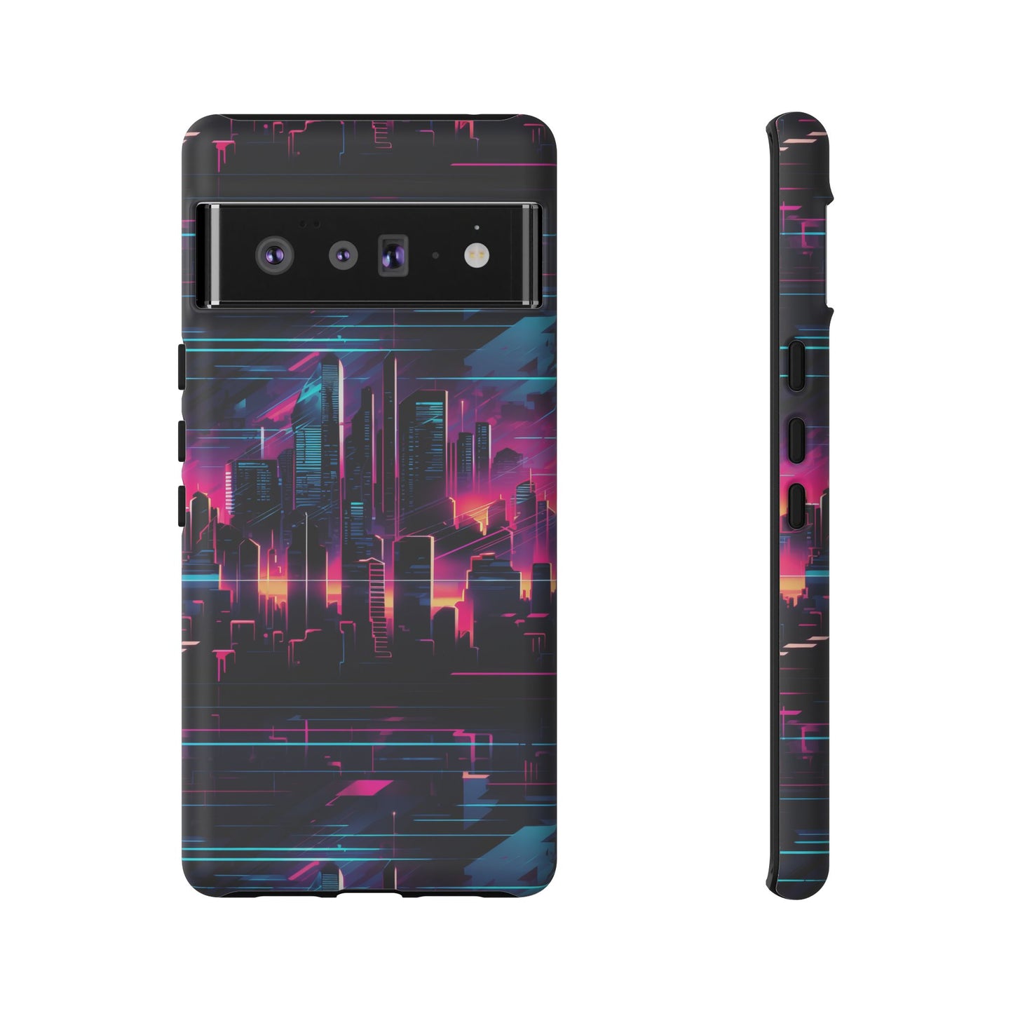 Synthwave Skyline Phone Case