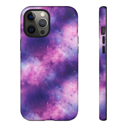 Soft Purple Nebula Phone Case