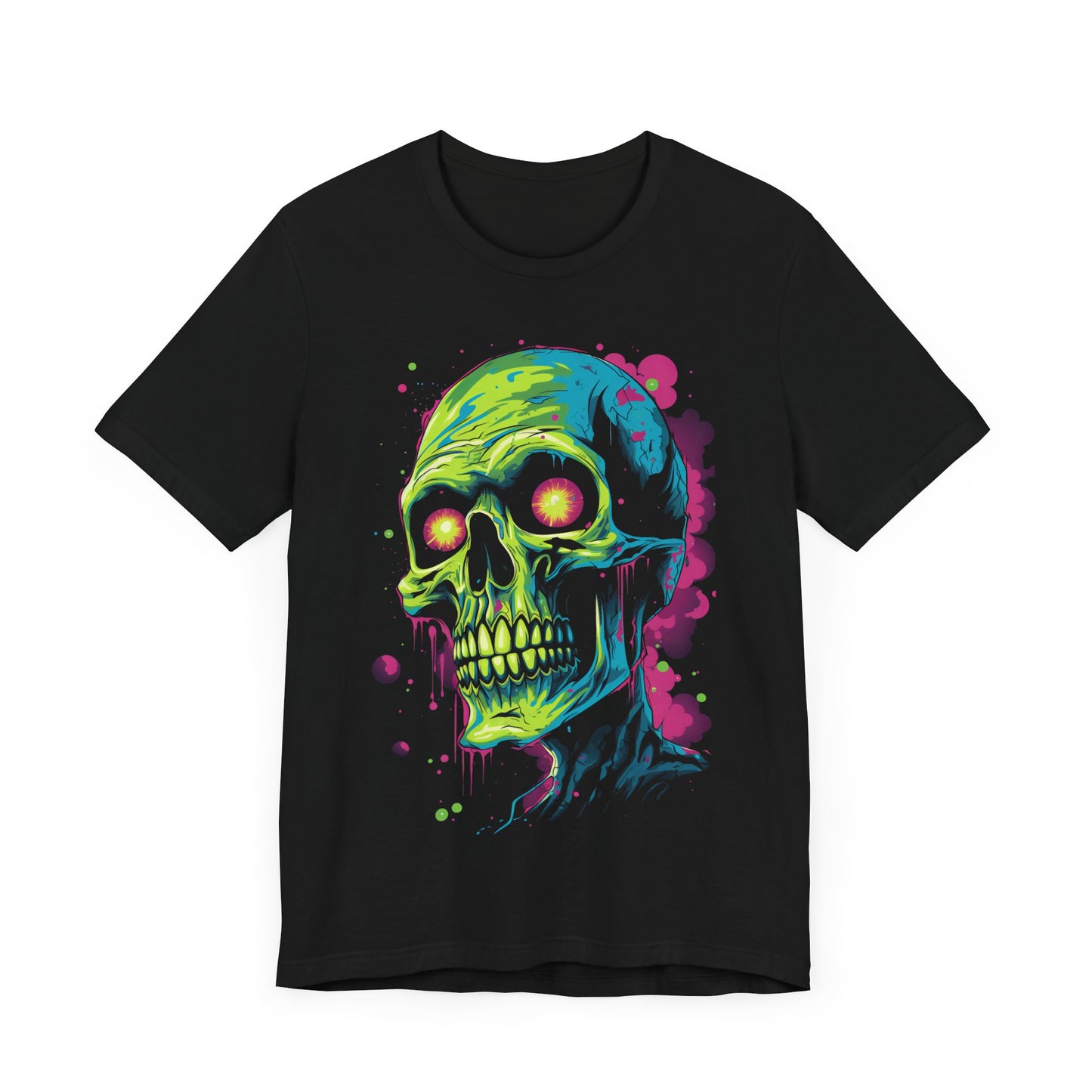 Neon Zombie Halloween T-Shirt