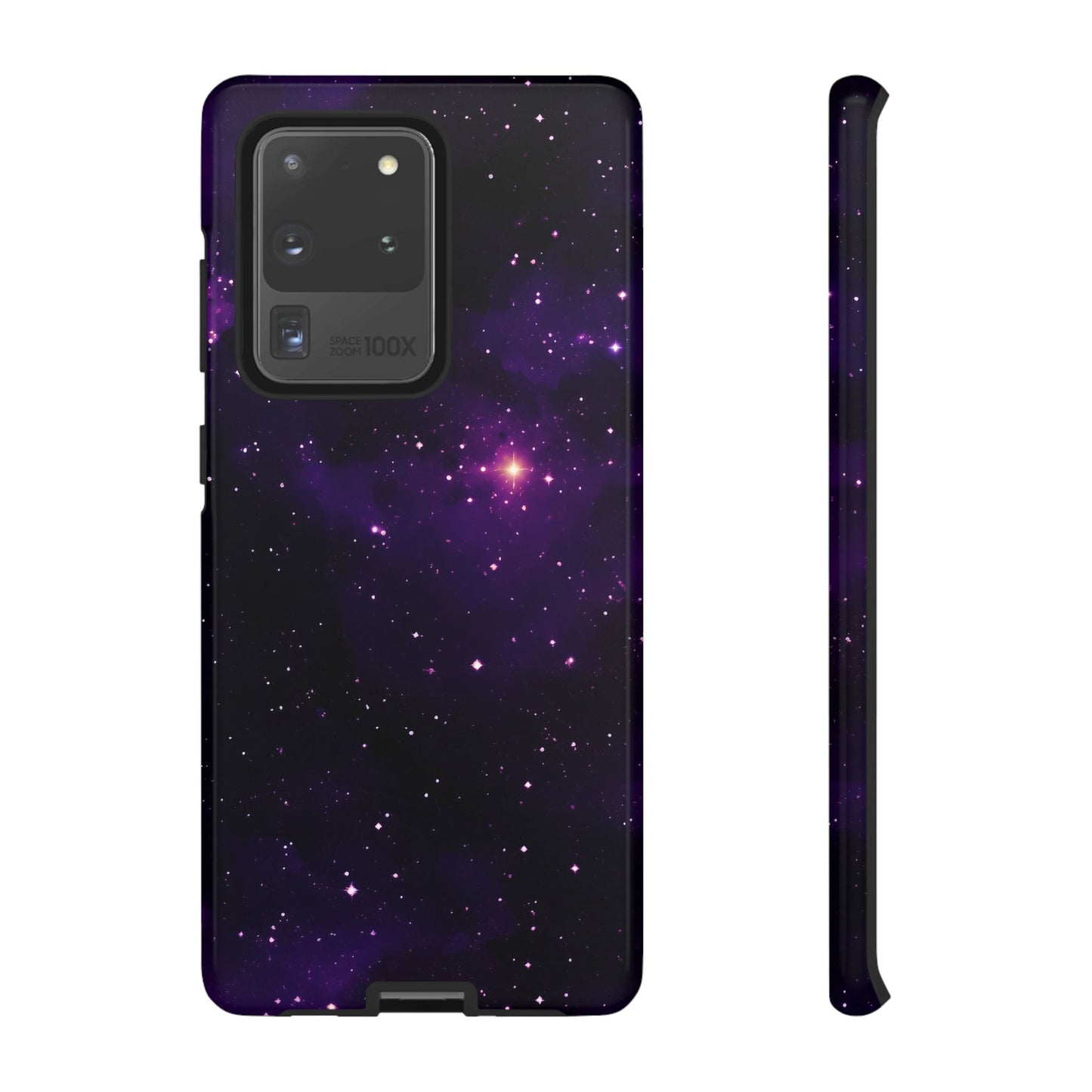 Dark Purple Space Phone Case