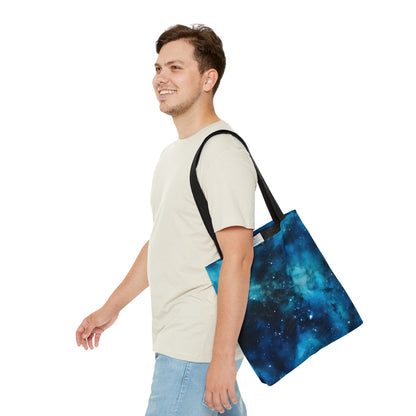 Cerulean Starscape Tote Bag