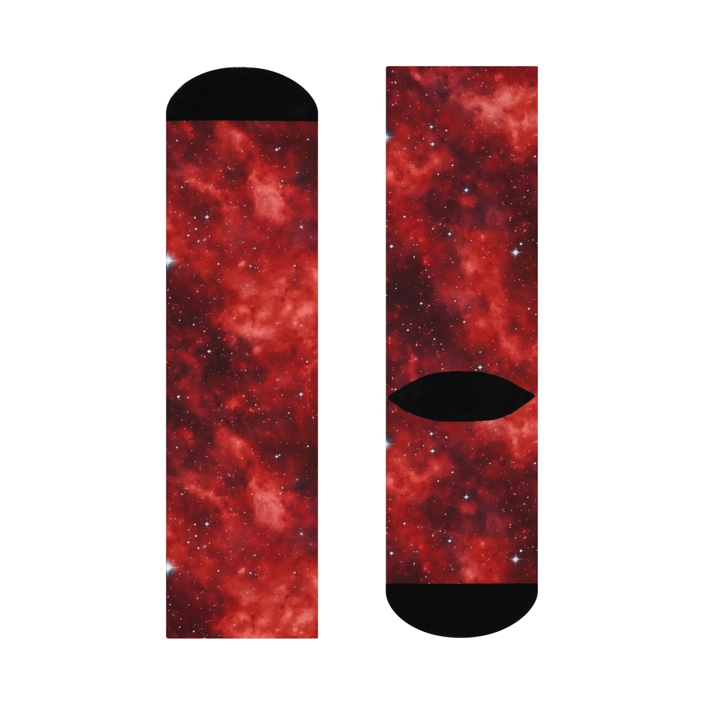 Scarlet Starscape Socks